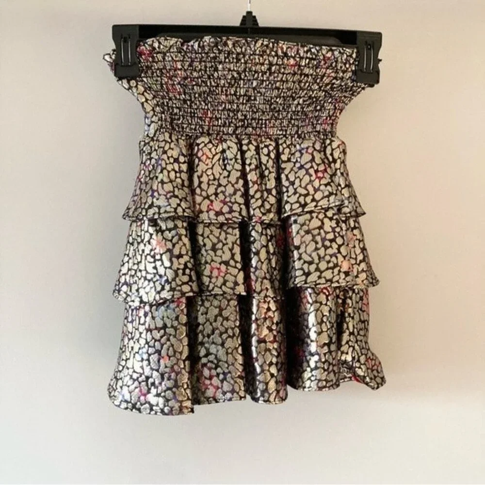 NWT Ramy Brook Augusta Ruffle Mini‎ Skirt | XXS